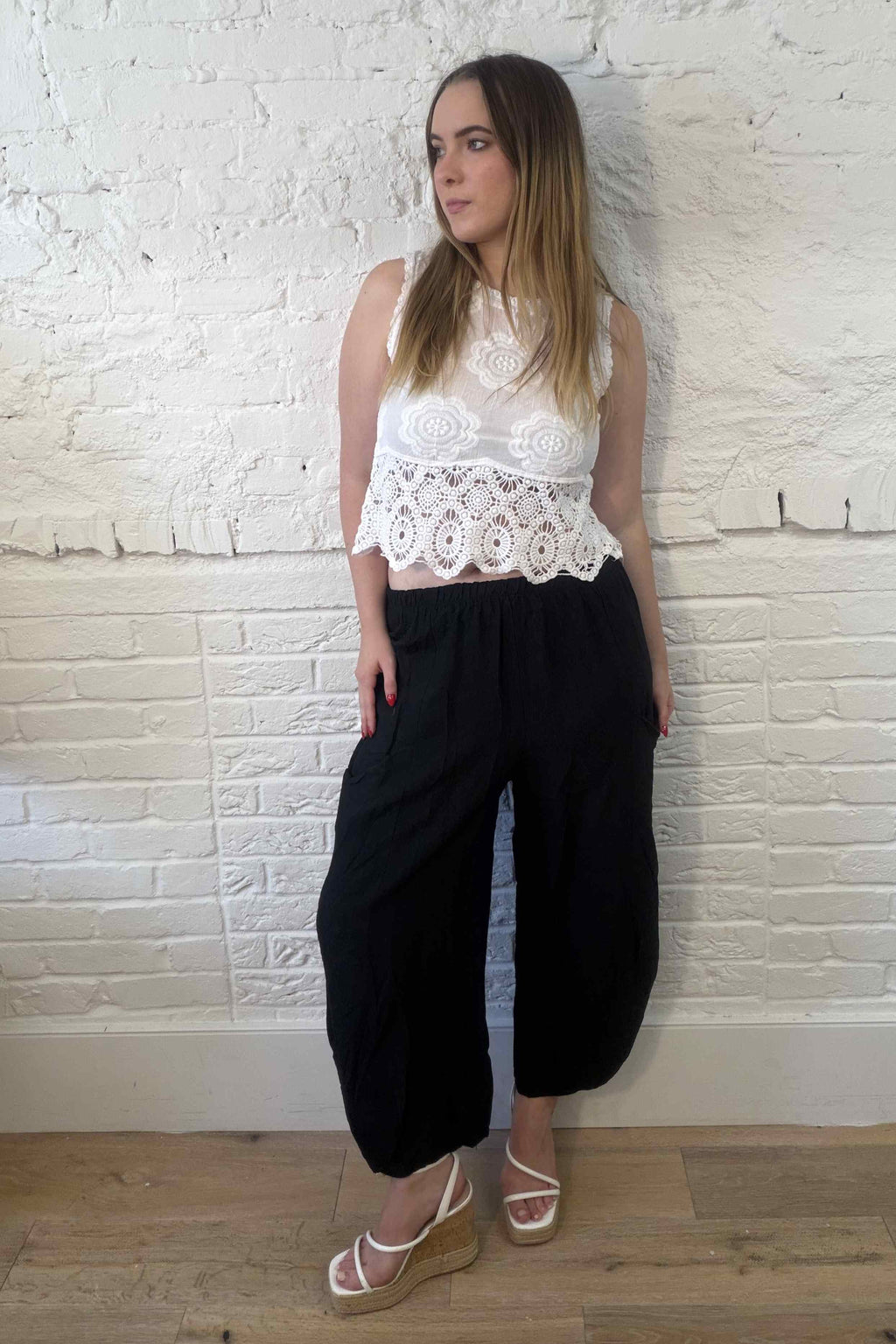 The Lauren Balloon Leg Trouser