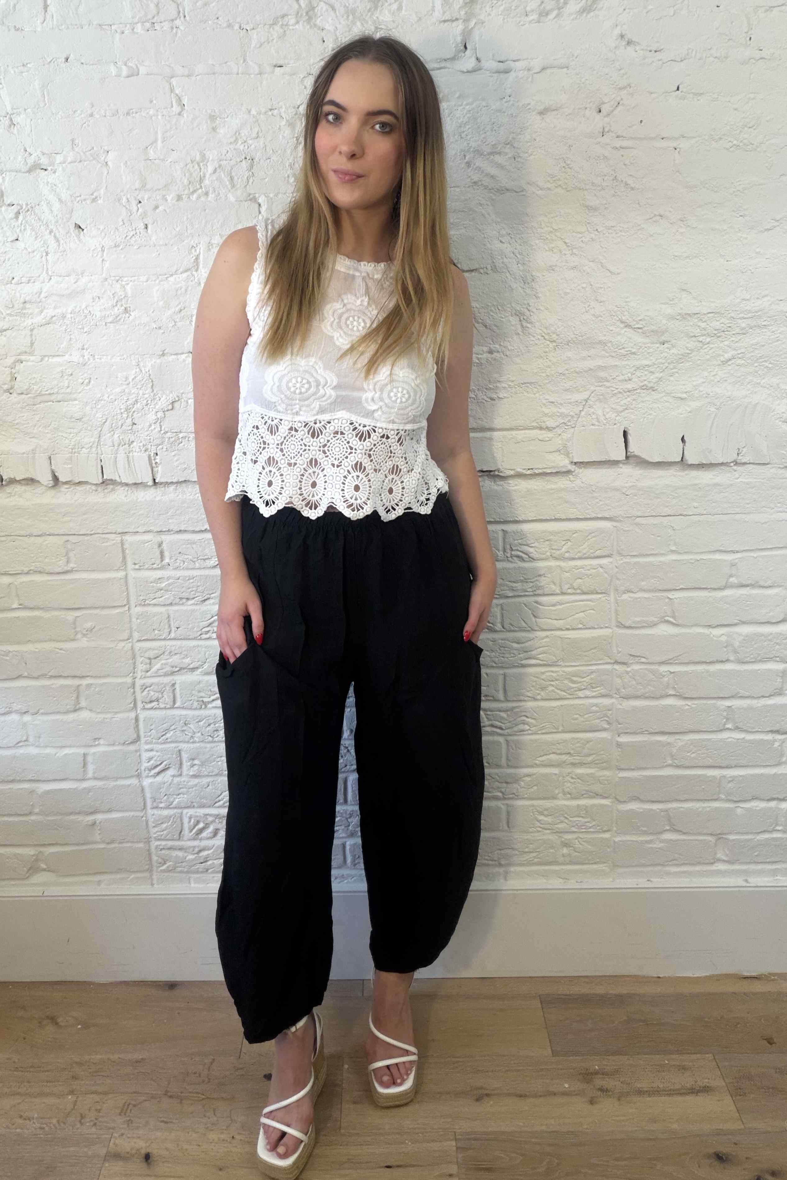 The Lauren Balloon Leg Trouser