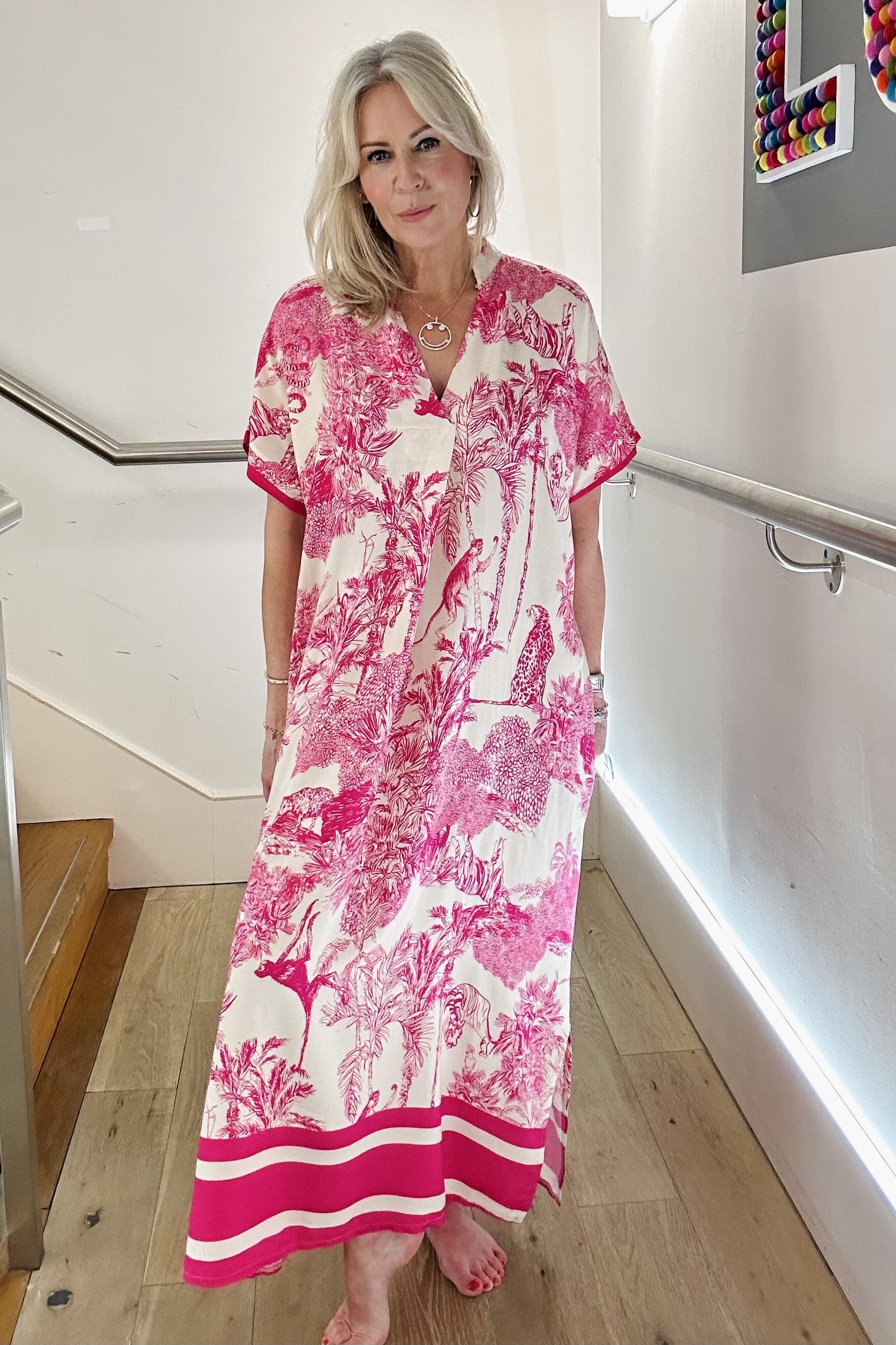 Safari Print Dress