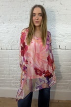The Calanthe Silk Tunic
