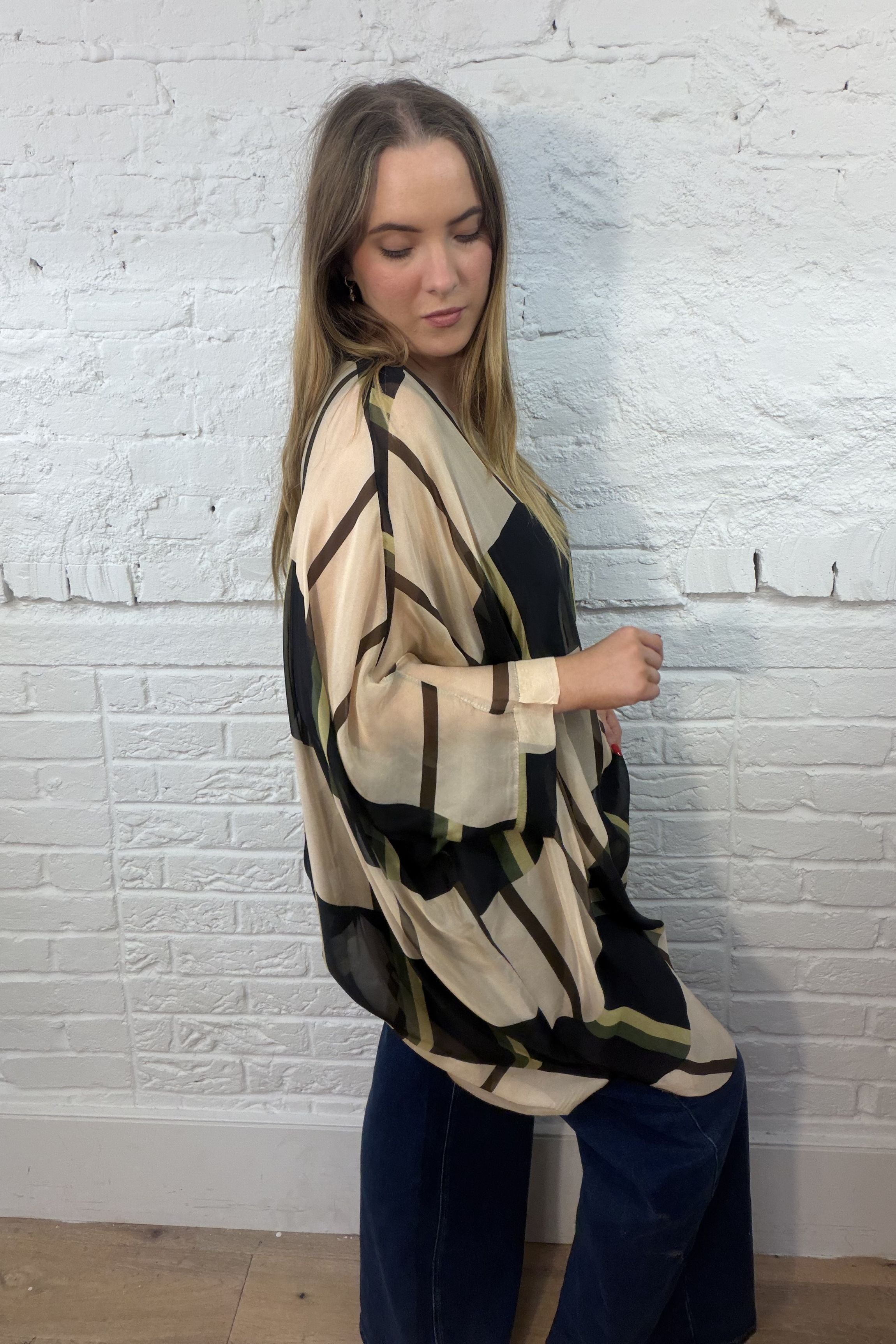 The Alia Silk Tunic