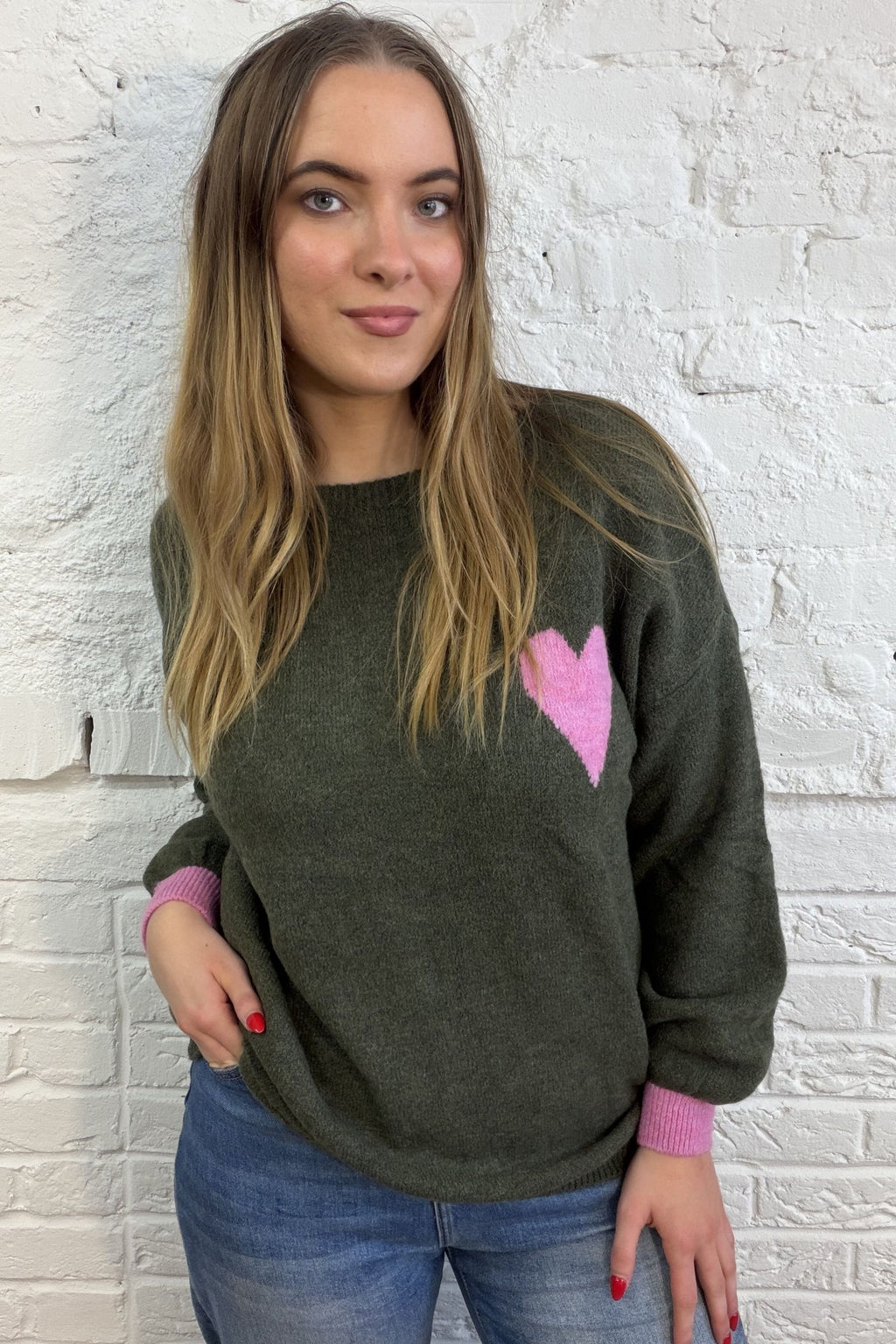 Becca Heart Detail Jumper
