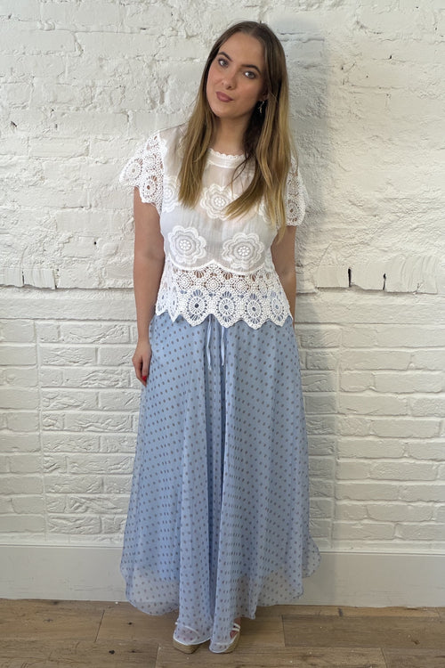Hadleigh Polka Dot Skirt