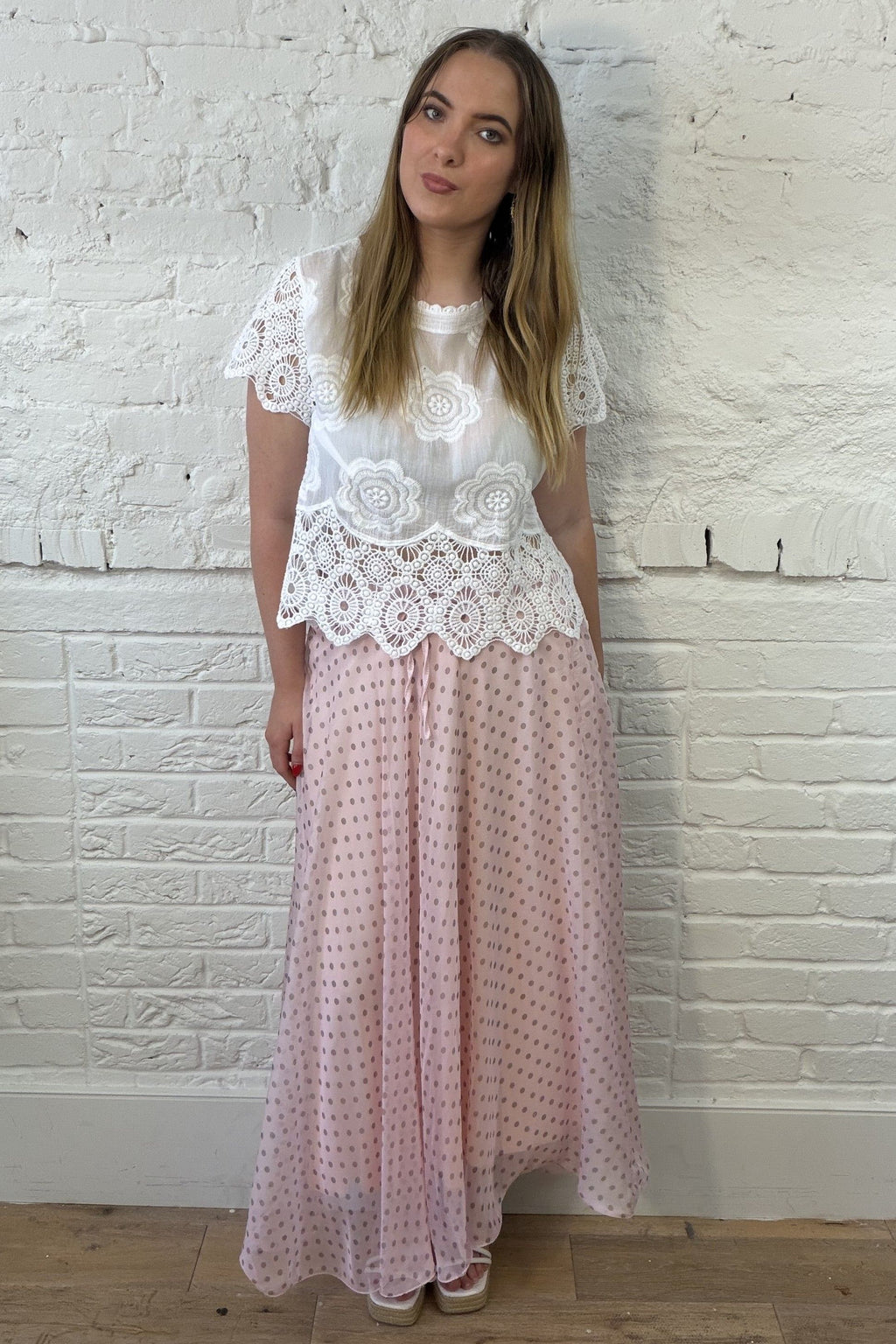 Hadleigh Polka Dot Skirt