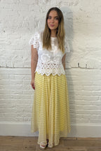 Hadleigh Polka Dot Skirt