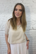 The Birdie Cropped Top