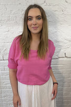 The Birdie Cropped Top
