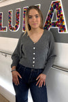 The Beatrice Balloon Sleeve Cardigan