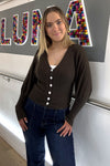 The Beatrice Balloon Sleeve Cardigan