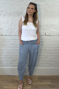 Calista Barrel Leg Trousers