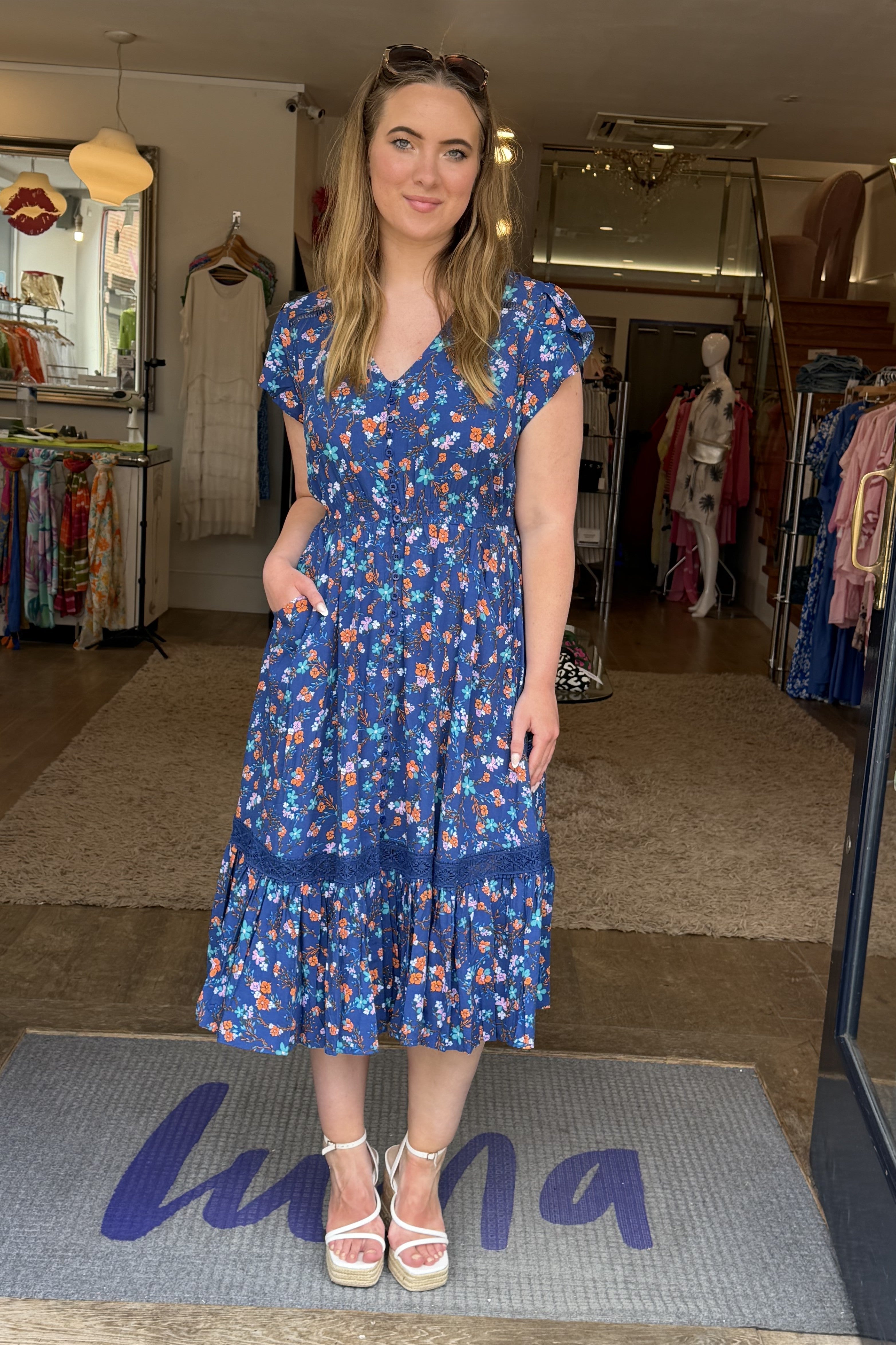 The Kanza Midi Dress