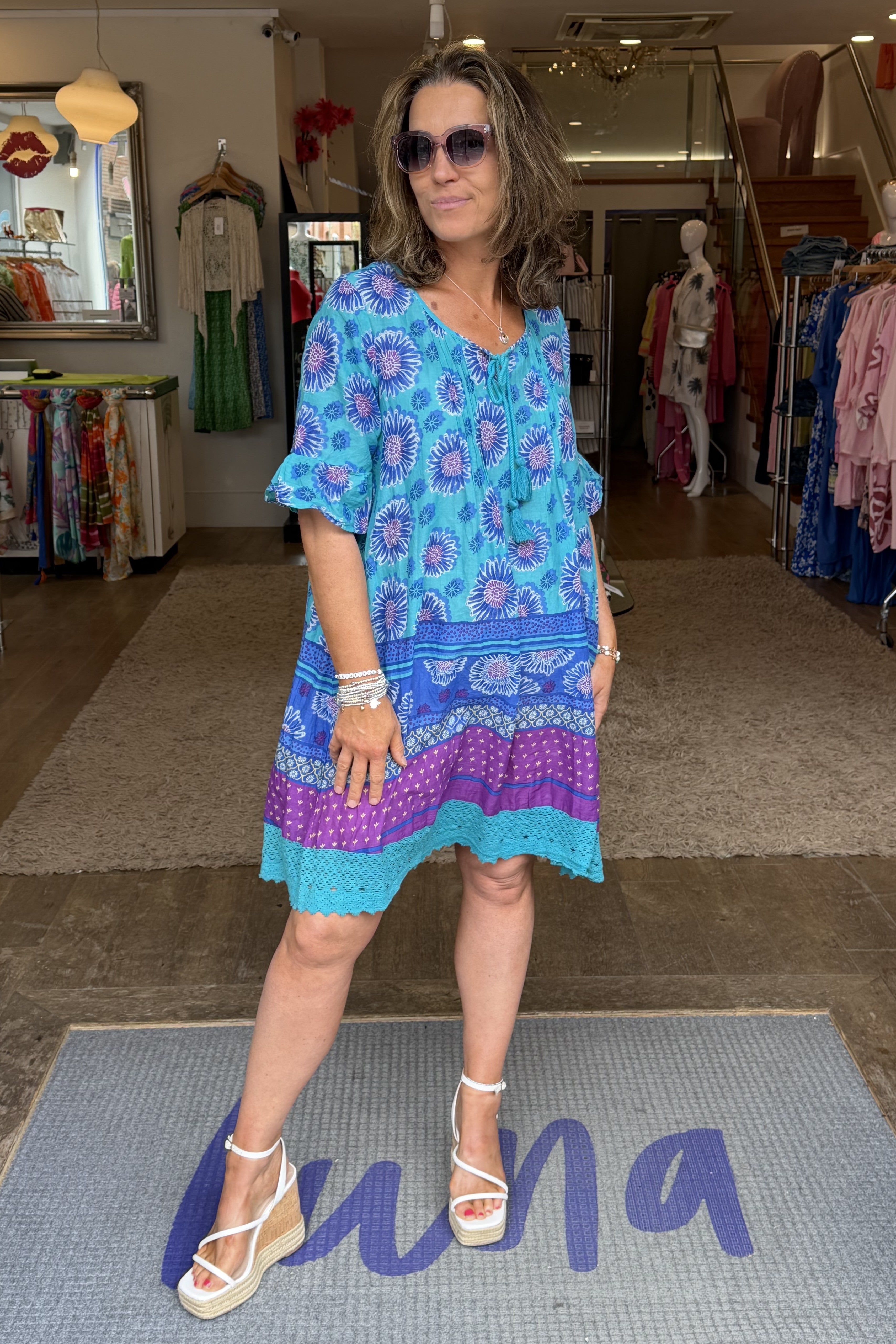Hannah Boho Cotton Dress