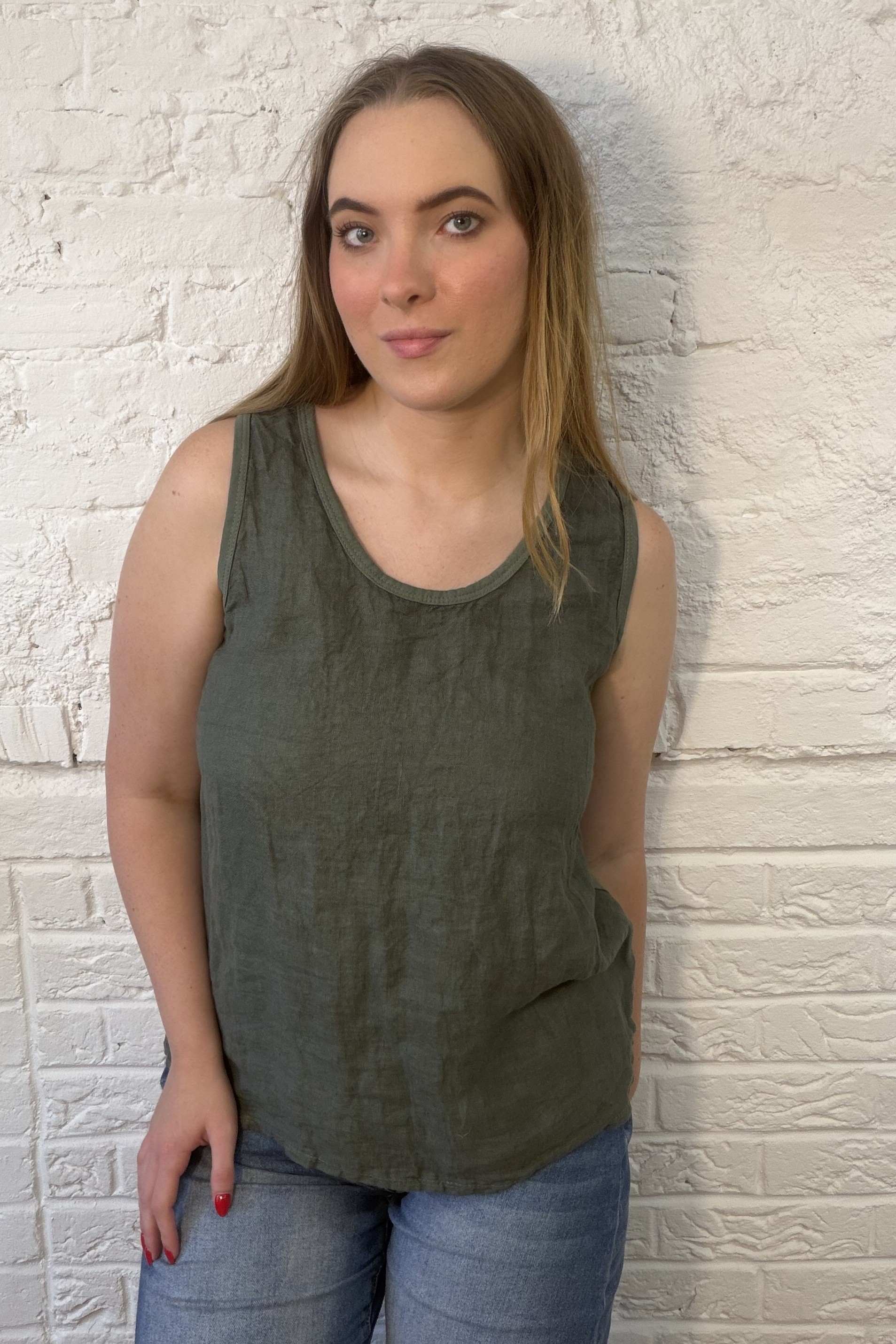 Josette Linen Top