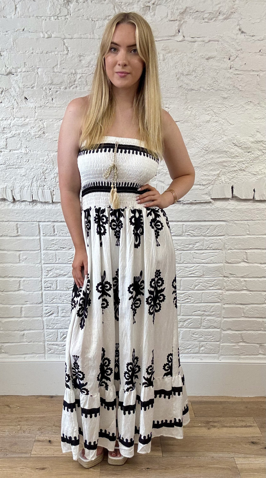 Nomadic Dream Strapless Maxi Dress