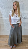 Cotton & Linen Mix Skirt