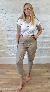 Gold Belt Magic Trousers