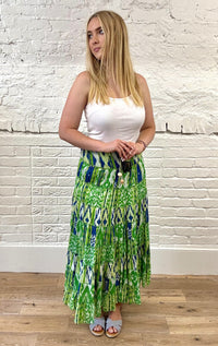 Savannah Tiered Maxi Skirt