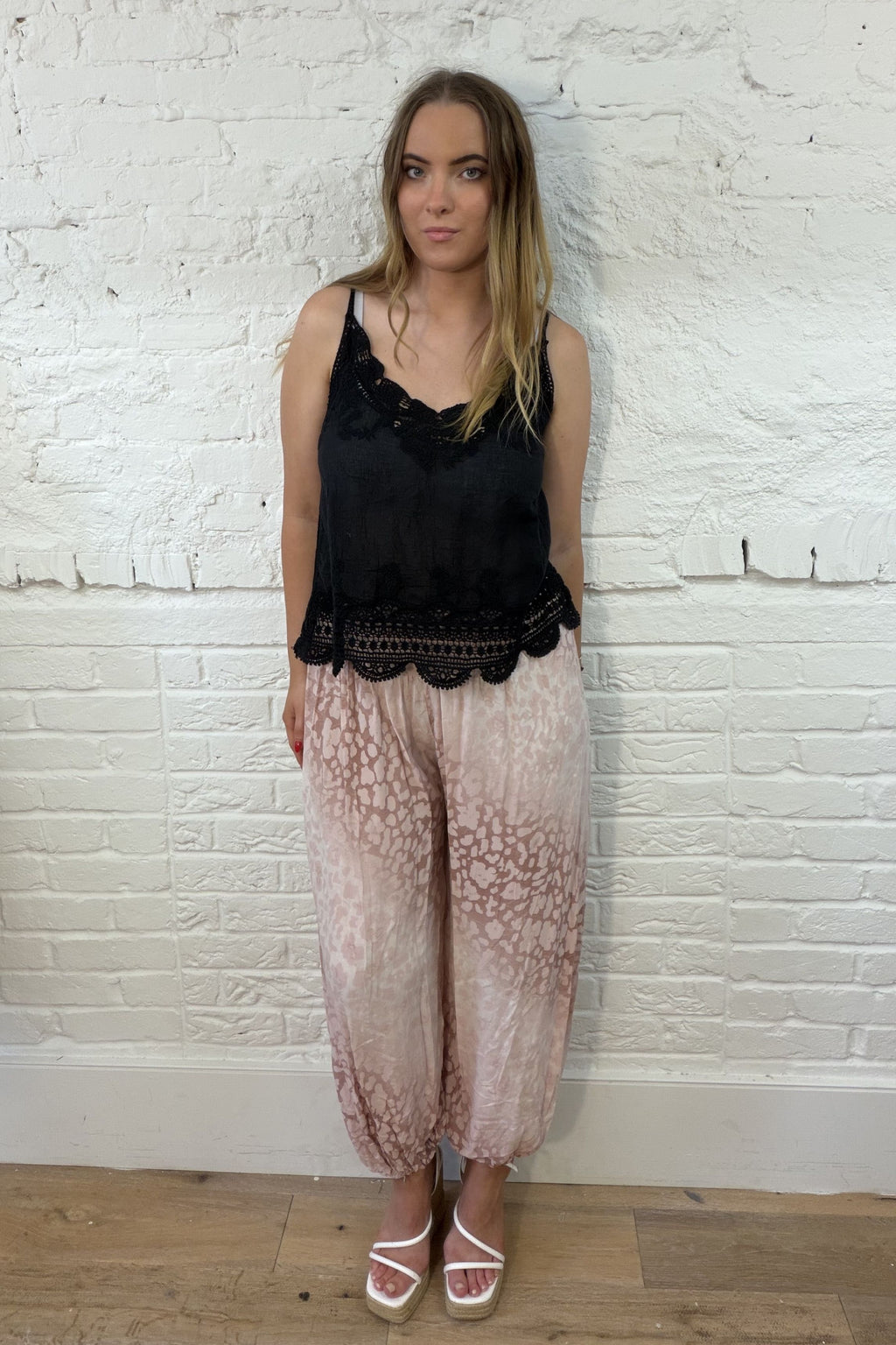 Leopard Print Hareem Trouser