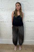 Leopard Print Hareem Trouser