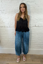 Leopard Print Hareem Trouser