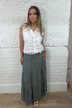 The Sorcha Linen Skirt