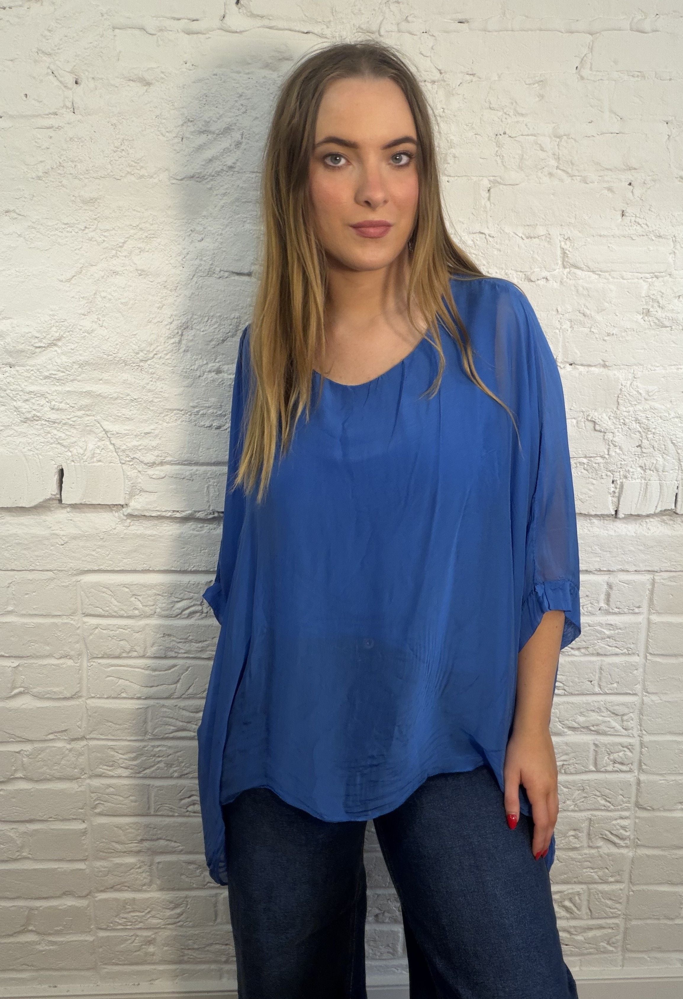 The Reagan Silk Top