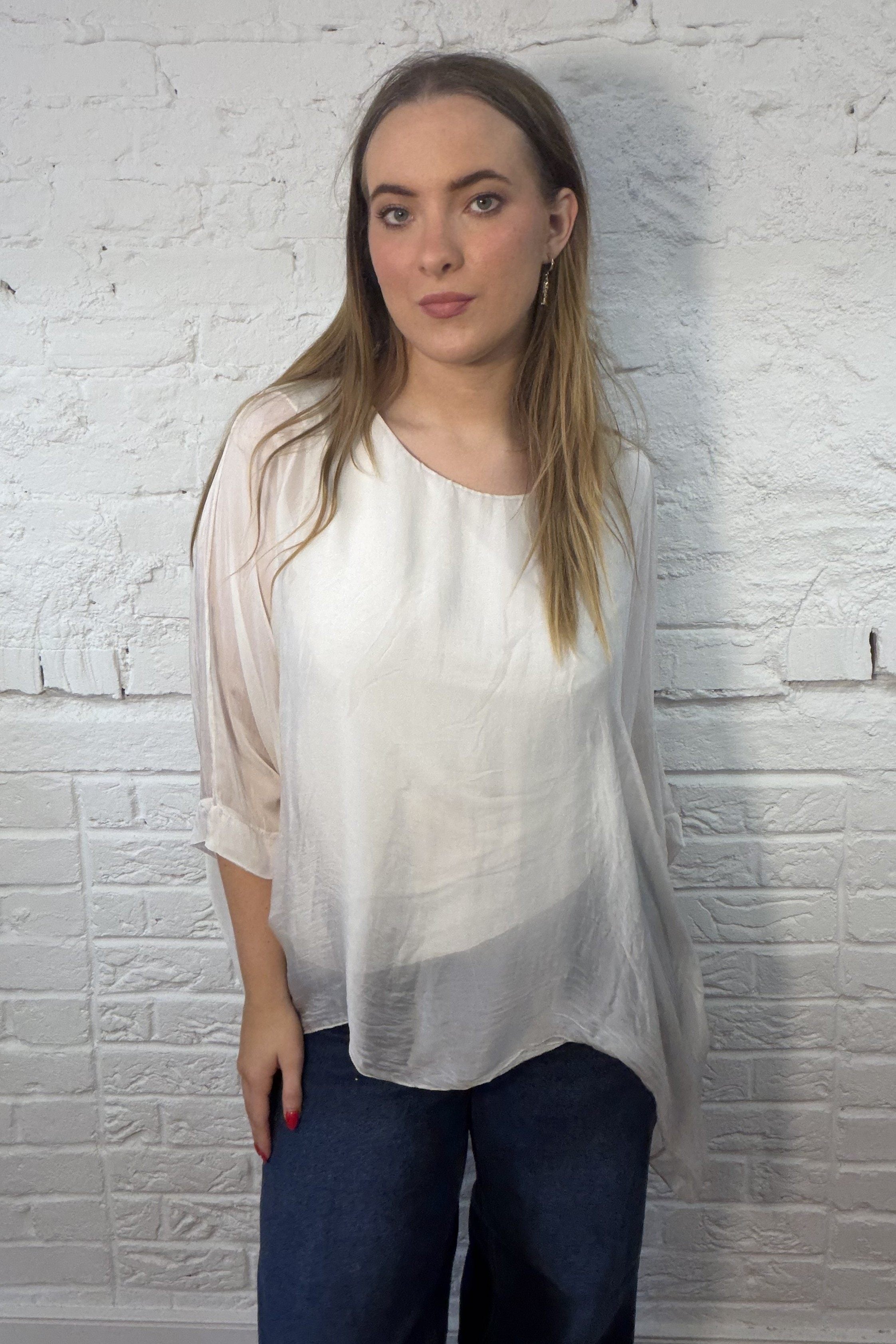 The Reagan Silk Top