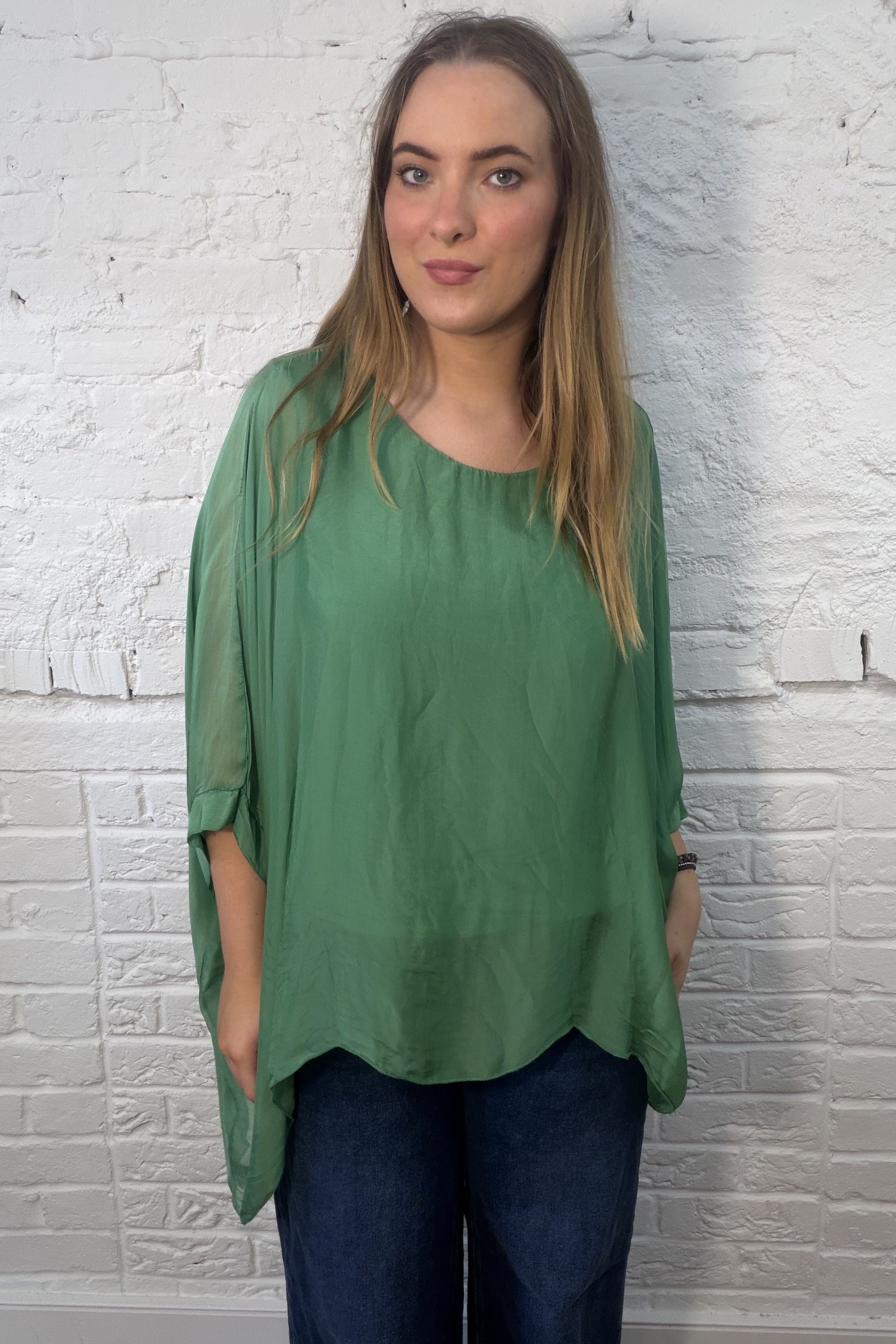 The Reagan Silk Top