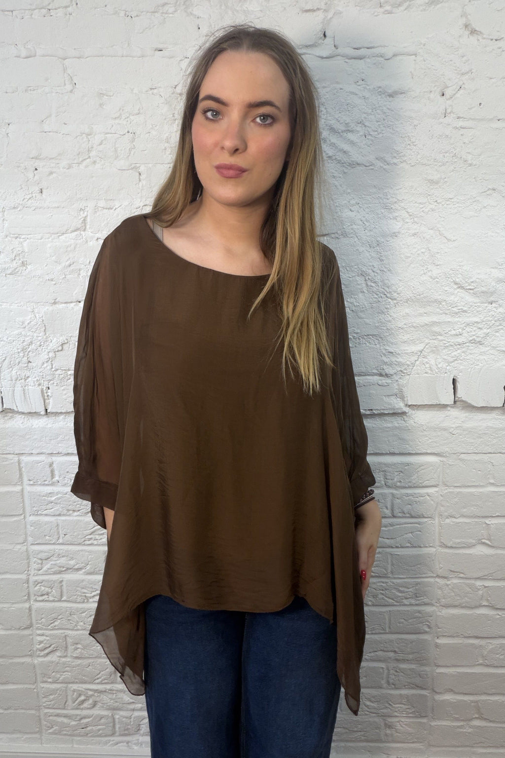 The Reagan Silk Top