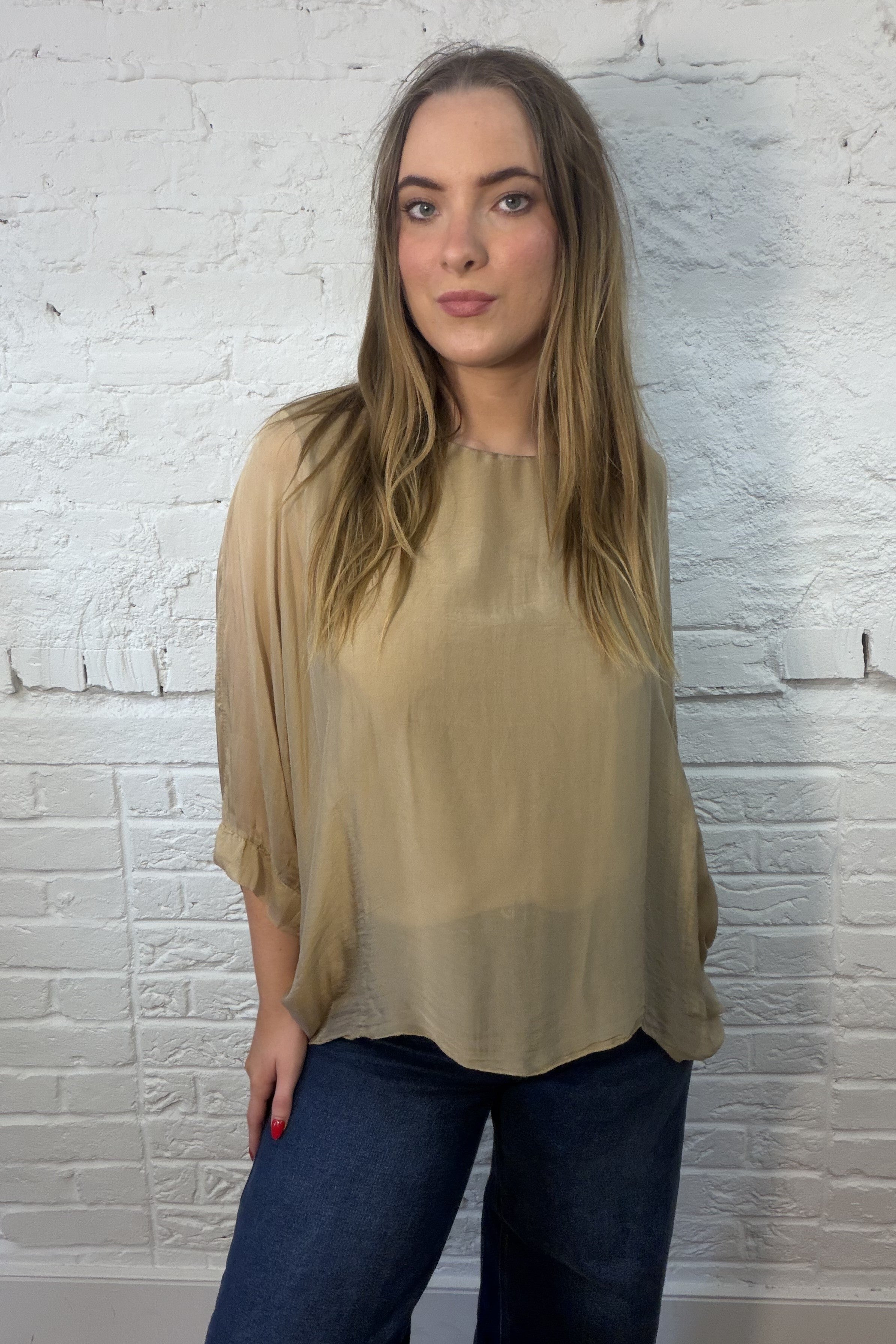 The Reagan Silk Top