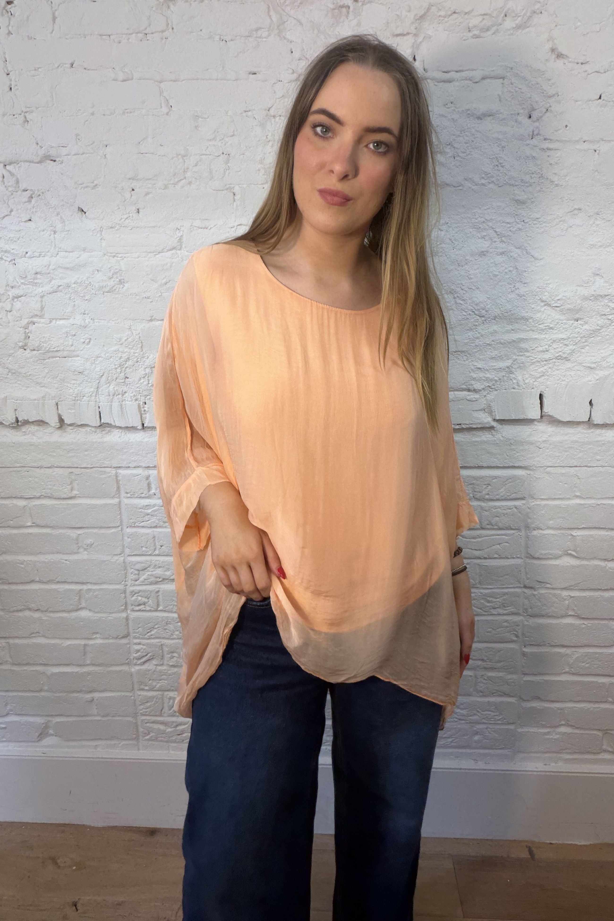 The Reagan Silk Top