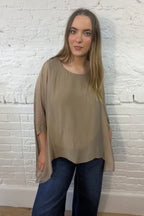 The Reagan Silk Top
