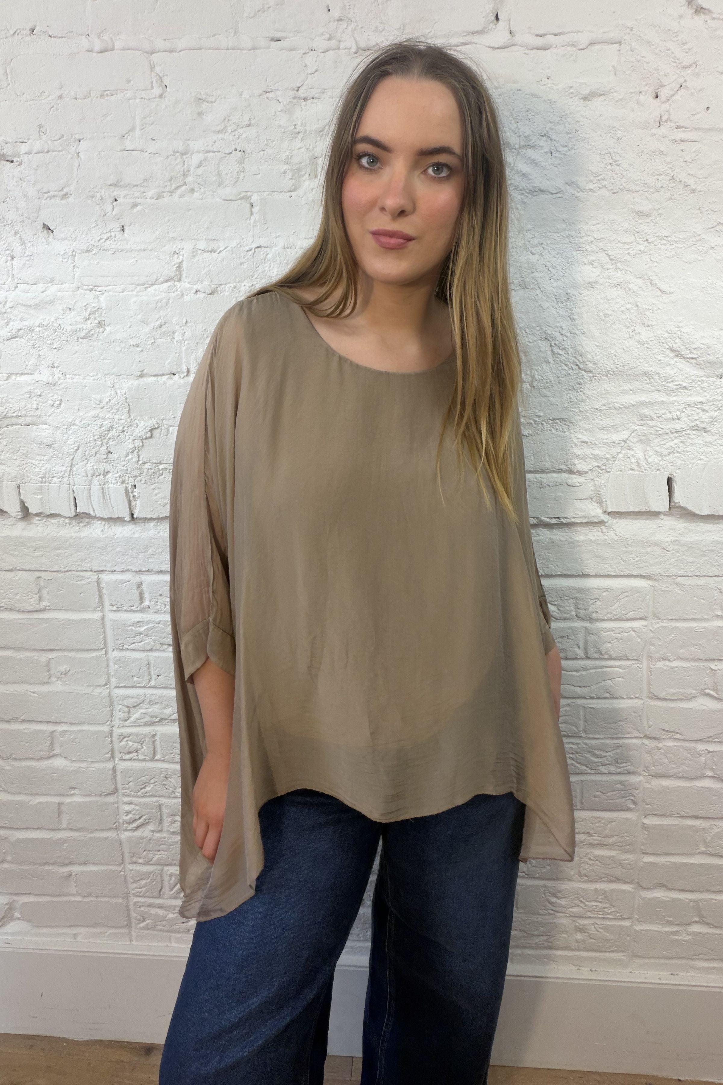 The Reagan Silk Top