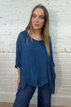 The Reagan Silk Top