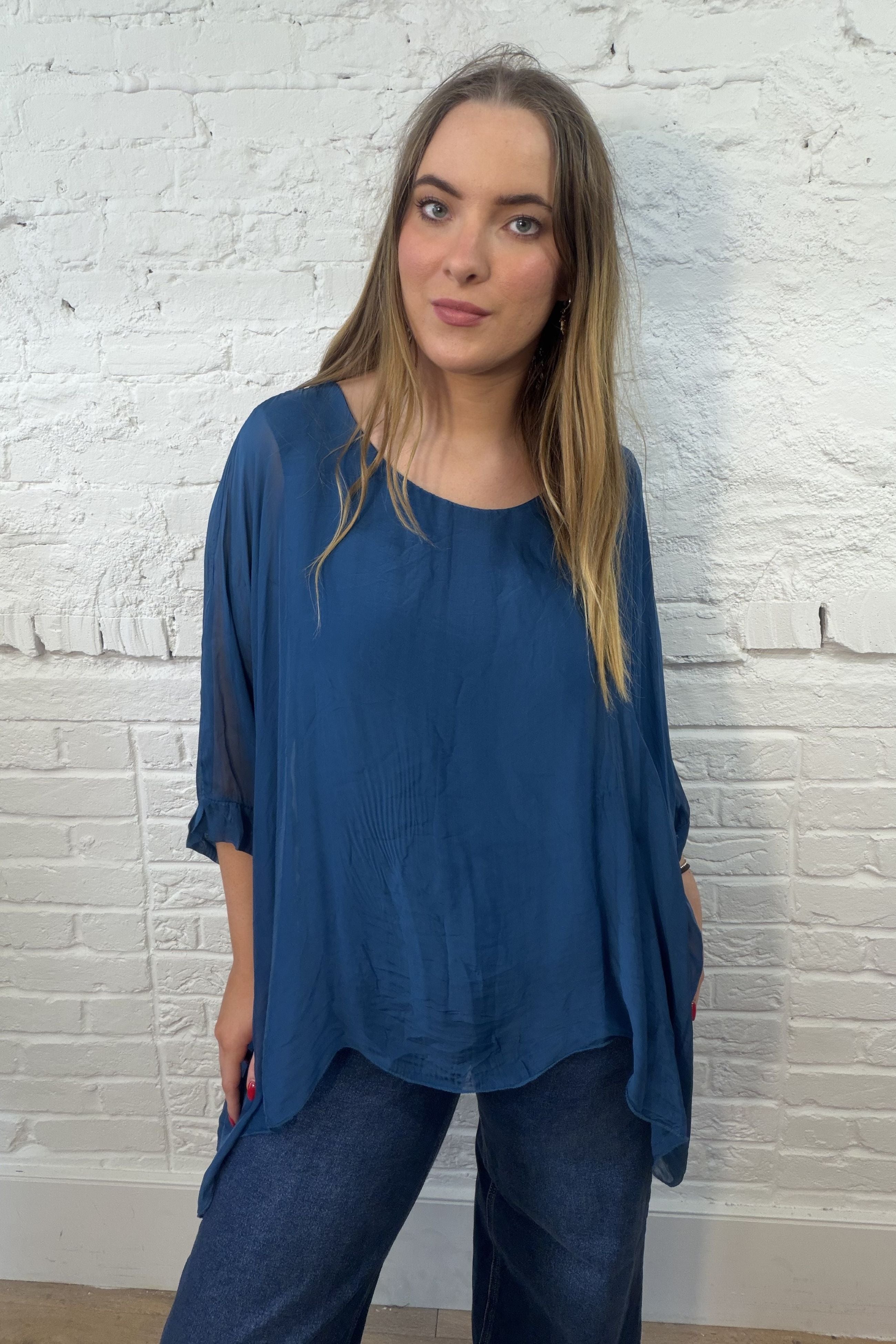 The Reagan Silk Top