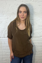 Silk Double Layer Top (OS 10-16)