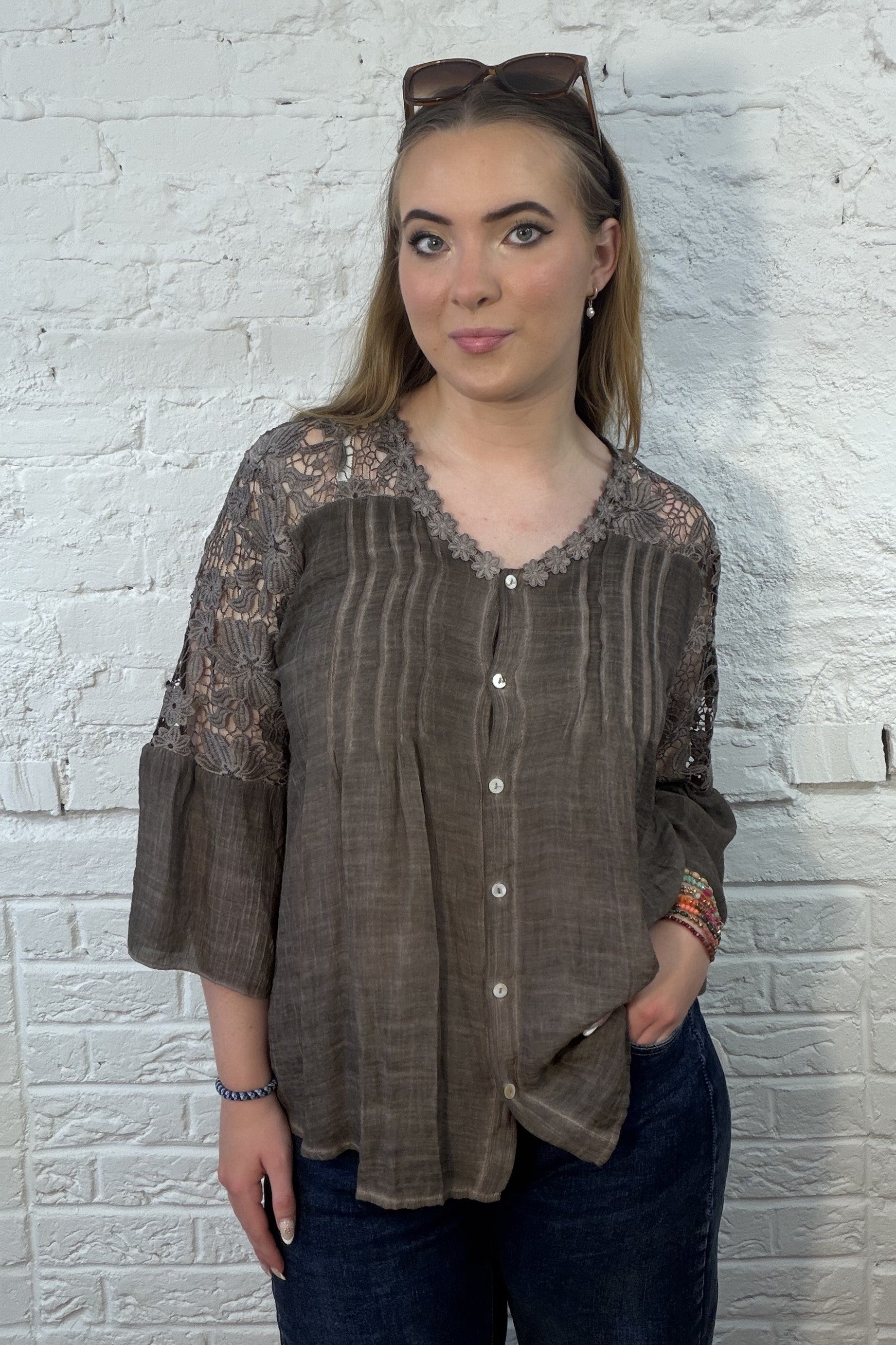 The Mireille Blouse