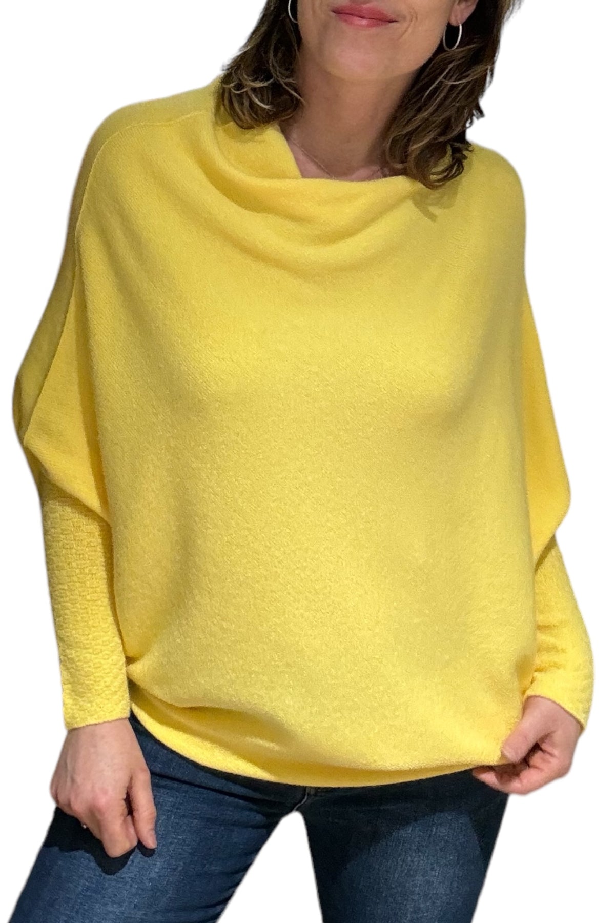 Batwing Asymmetric Jumper