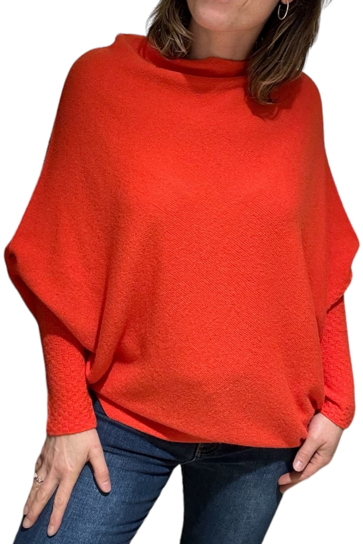 Batwing Asymmetric Jumper