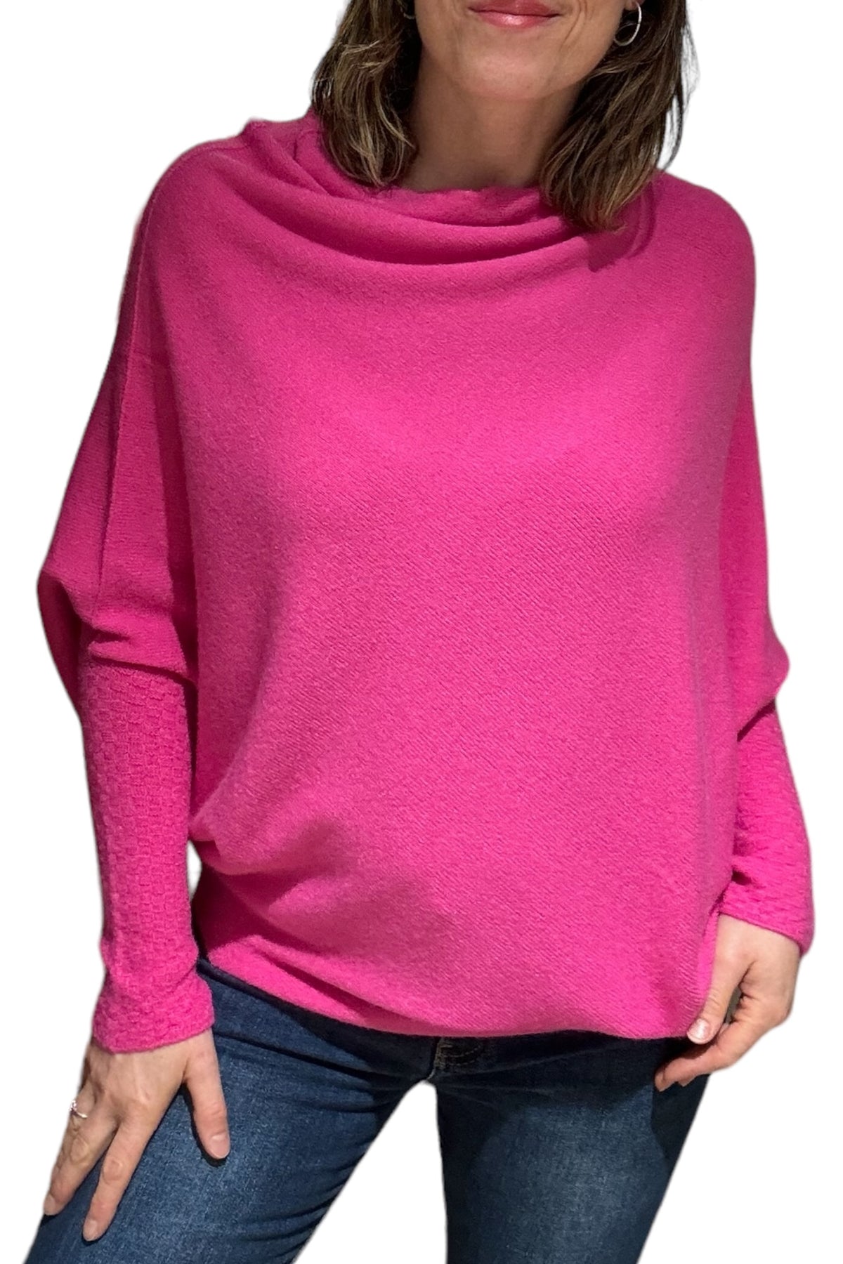 Batwing Asymmetric Jumper