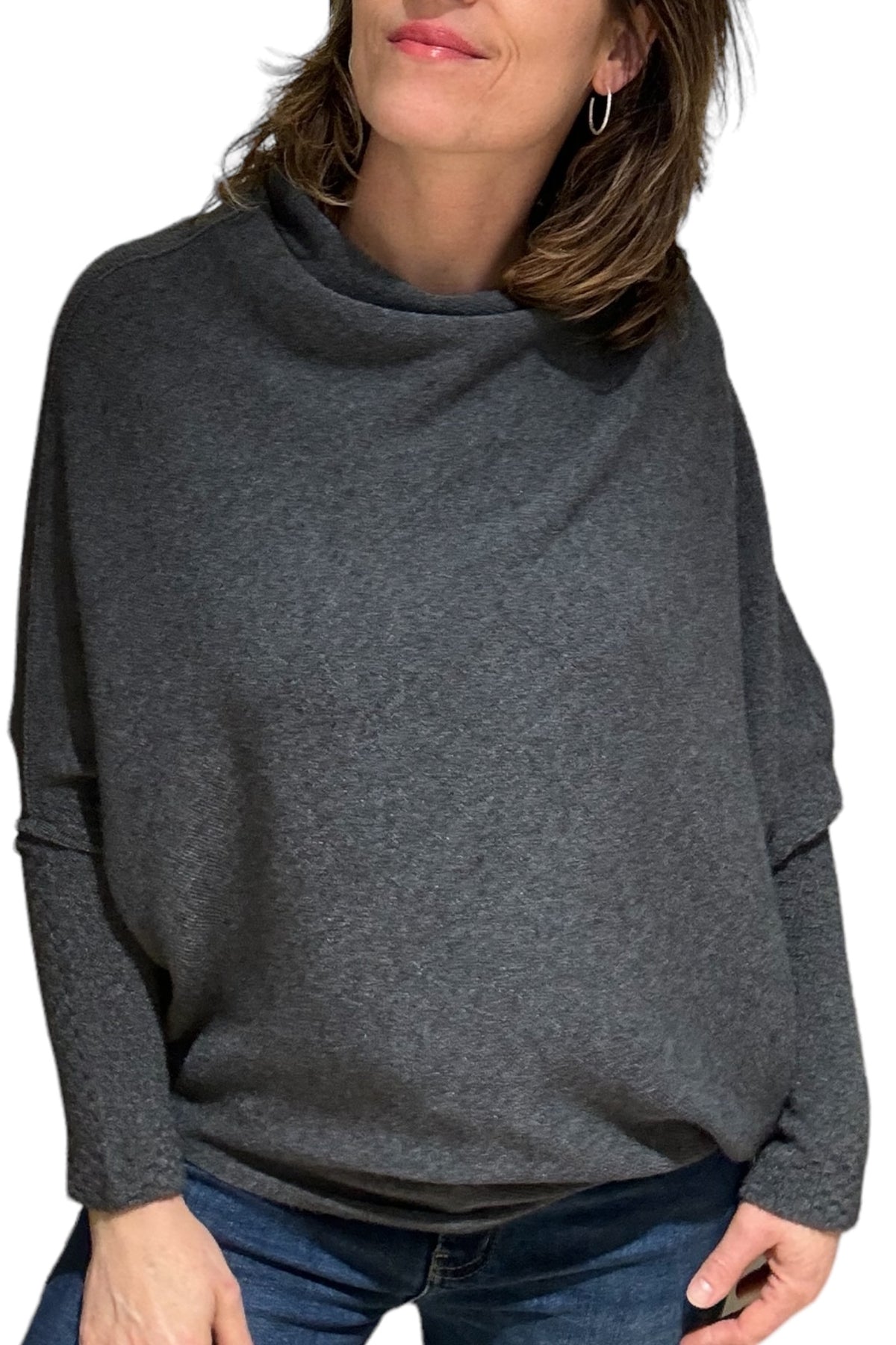 Batwing Asymmetric Jumper