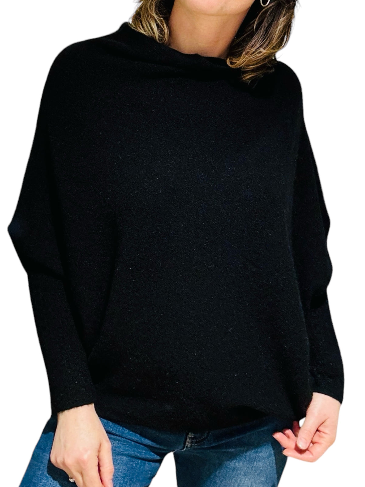 Batwing Asymmetric Jumper