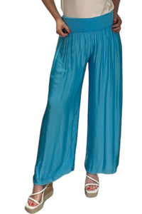 Silk Waistband Trousers