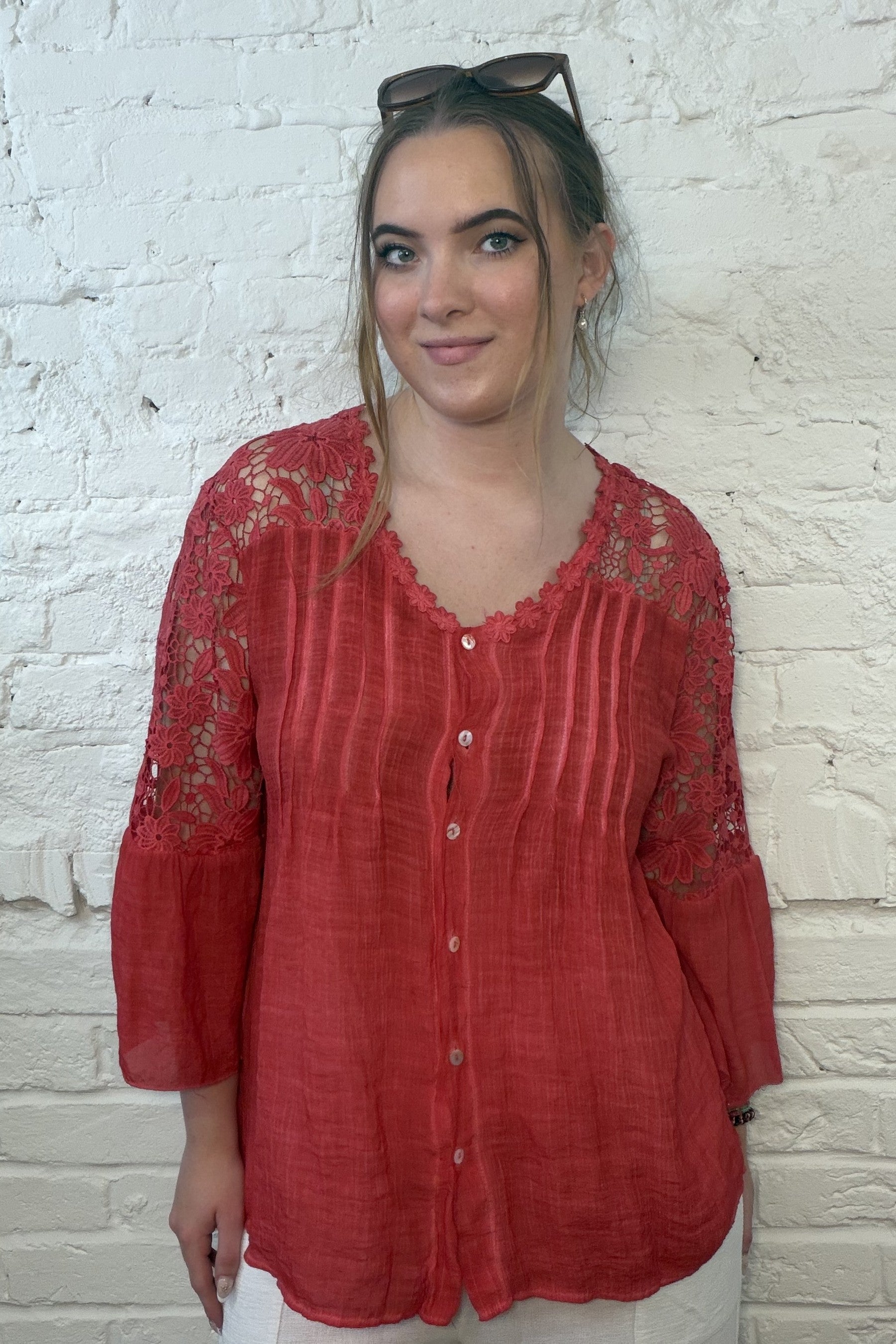 The Mireille Blouse
