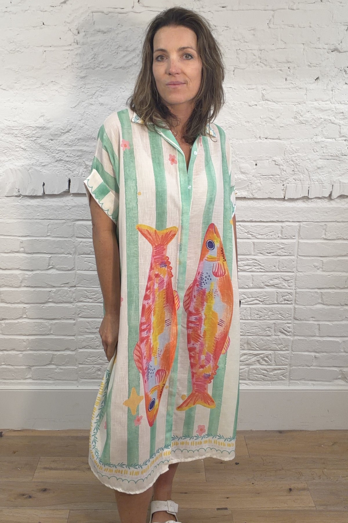 The Ondina Shirt Dress