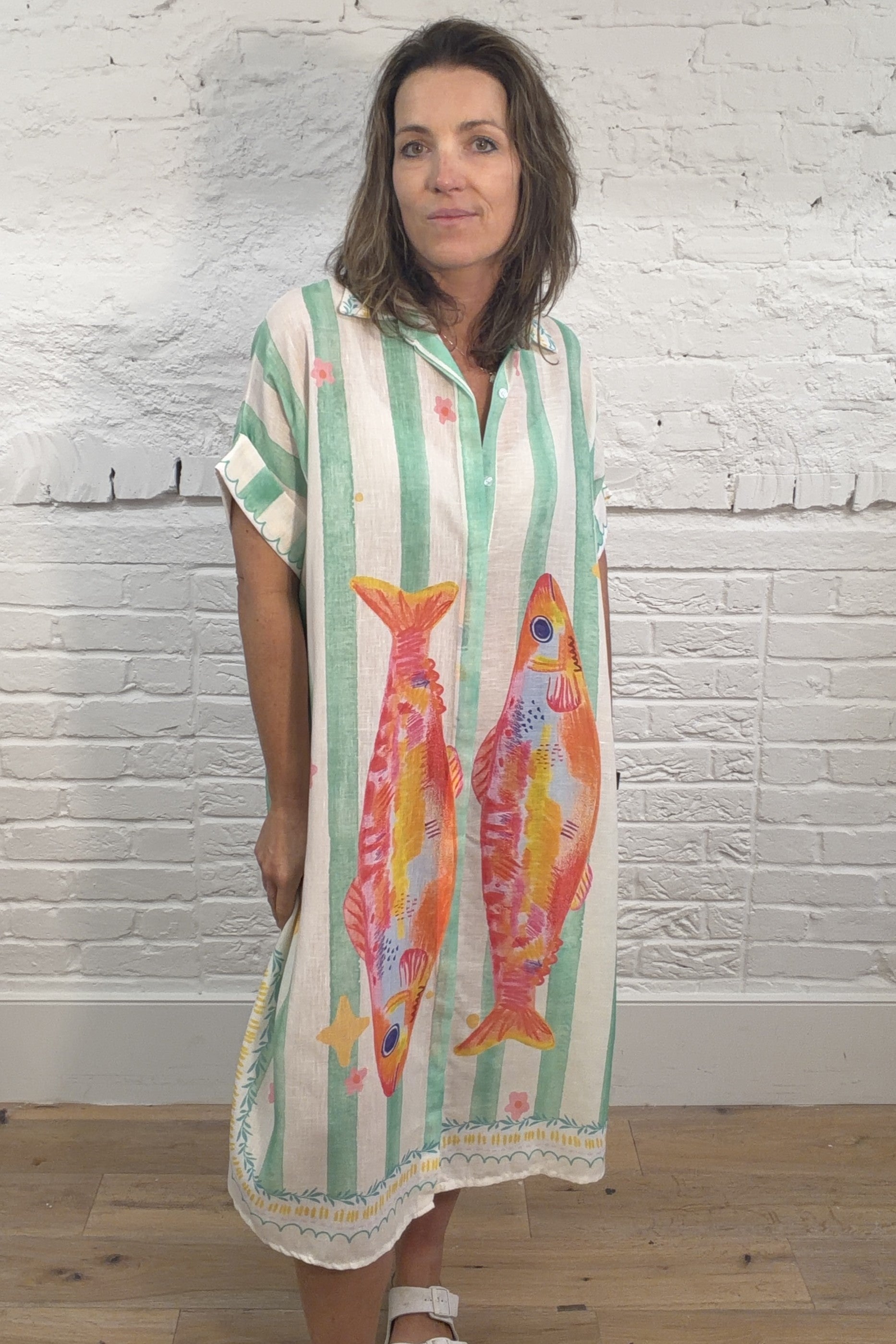 The Ondina Shirt Dress