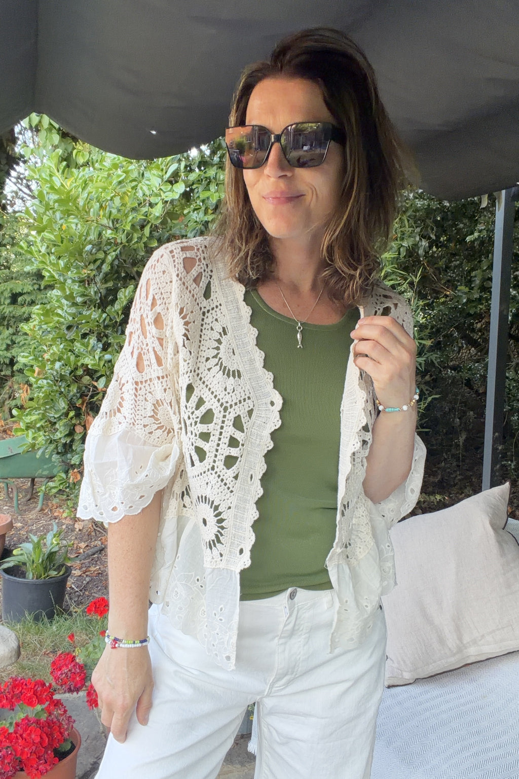 The Cosette Crochet Cardigan