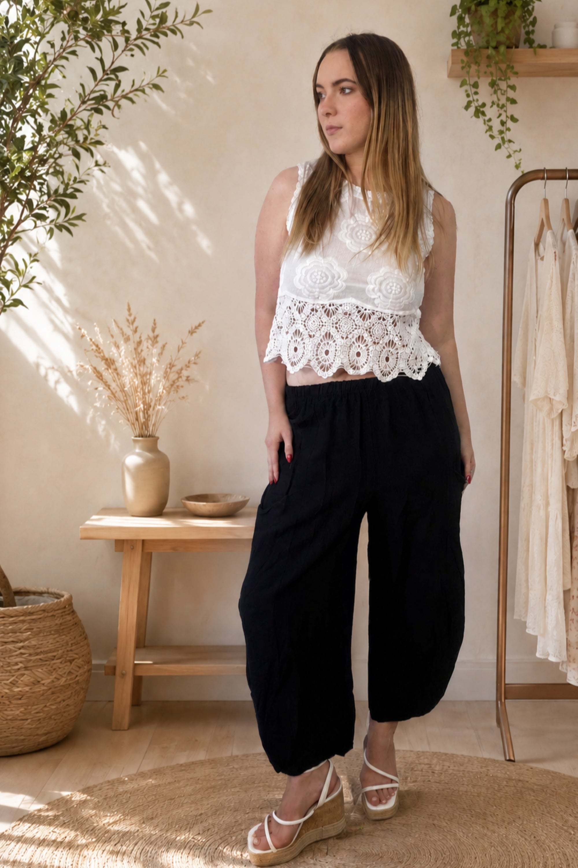 The Lauren Balloon Leg Trouser