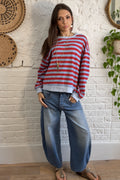 The Livia Barrel Leg Jean