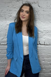 Caitlin Ruched Sleeve Jacket